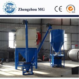 Tipo doble máquina adhesiva 1000kg del mezclador del eje de la teja por capacidad de mezcla del lote