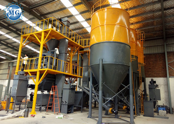 Línea de producción de adhesivo para baldosas de 12T/H