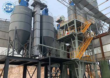 Sistema automático del mortero de construcción del material de la máquina seca de la mezcla resistente
