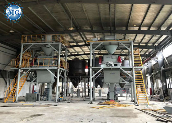 Máquina seca del mortero 8T/H