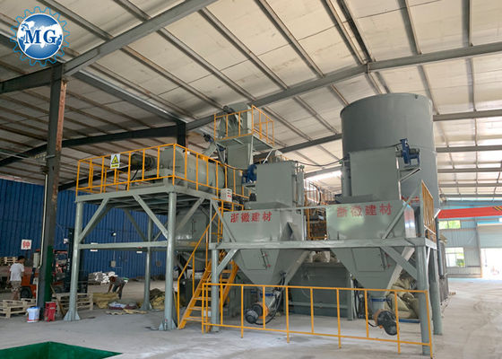 Planta seca automática del mortero del PLC de la prueba del desgaste de la arena del cemento