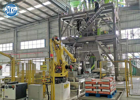 Cemento 12T/H que mezcla la cadena de producción seca del mortero para la construcción