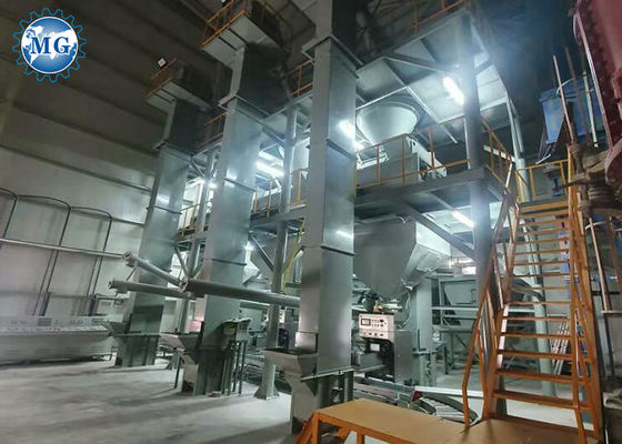 Control seco del PLC de la planta 10T/H del mortero de la lechada completamente automática de la teja