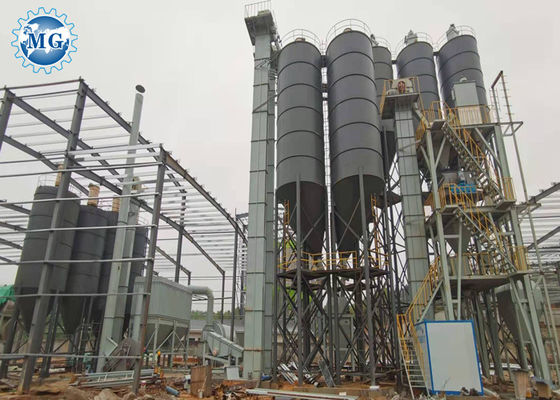 Ceniza que rinde la cadena de producción seca del mortero 15T/H 90KW