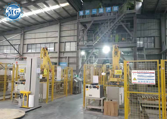 La pared adhesiva enyesa la cadena de producción seca del mortero altura del 12m