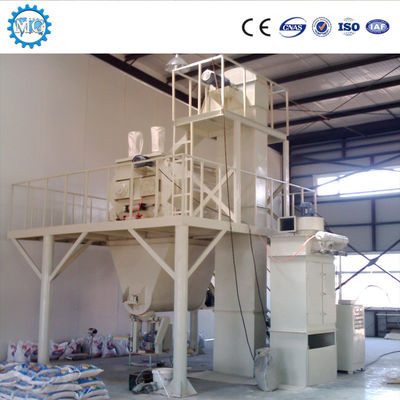 Control PLC mezclador de cemento seco Sistema electrónico de pesaje con silo de cemento