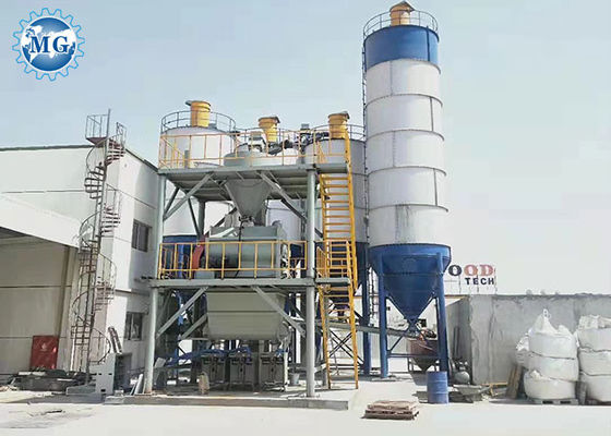 Cadena de producción adhesiva seca de la baldosa cerámica del mortero 10-12t/H