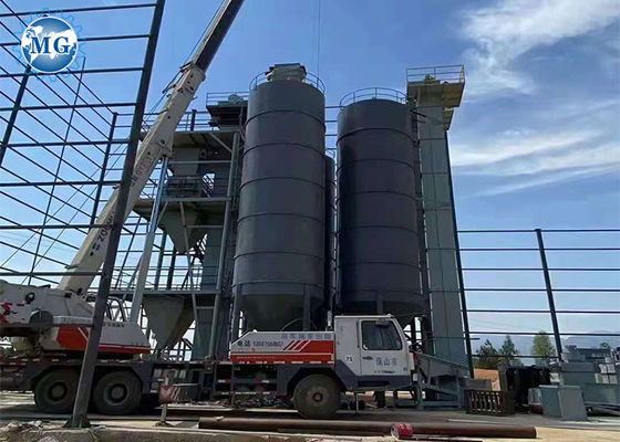 10-30 T/Hr Planta de mezcla de mortero seco de alta productividad con embalaje automático para la fabricación de masilla de pared
