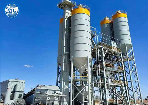 20T / Cemento de la arena de la planta de la mezcla seca de la hora que hace teja de la máquina la cadena de producción adhesiva