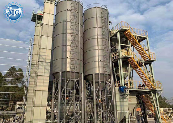 Pegamento automático industrial seco de la teja de la planta 100m2 de la mezcla de la alta precisión