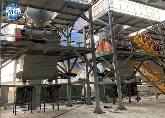 Máquina adhesiva de la teja automática fácil de la operación para la producción seca del mortero