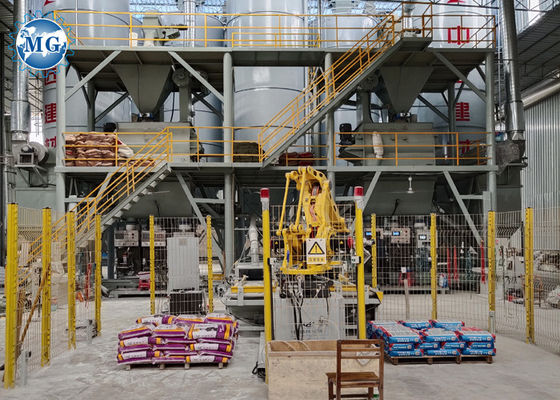 15-30 cadena de producción seca del mortero de la máquina adhesiva de la teja de T/Hour