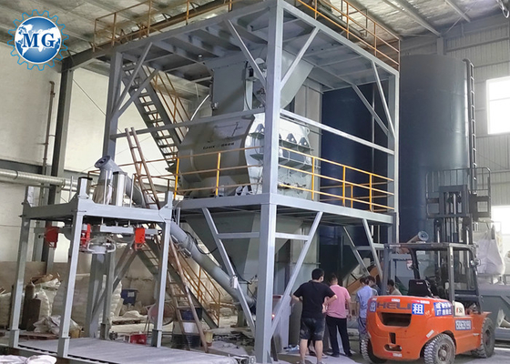 planta seca automática de la mezcla del mortero de los 8-9m para la fabricación del cemento del pegamento de la teja y de la teja