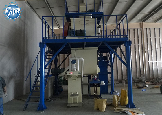 Máquina seca adhesiva de la construcción de la prenda impermeable de la planta del mortero de la baldosa cerámica