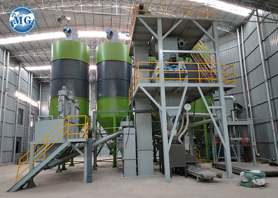 Planta adhesiva de la máquina del PLC del control del mortero de la pared de la masilla del yeso de la teja seca durable del mezclador