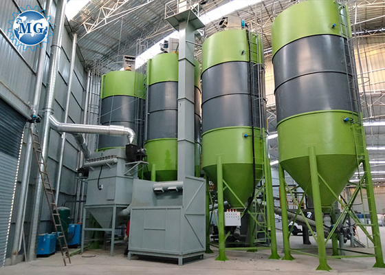 Control informático adhesivo de la fábrica de la baldosa cerámica del yeso 10t/H