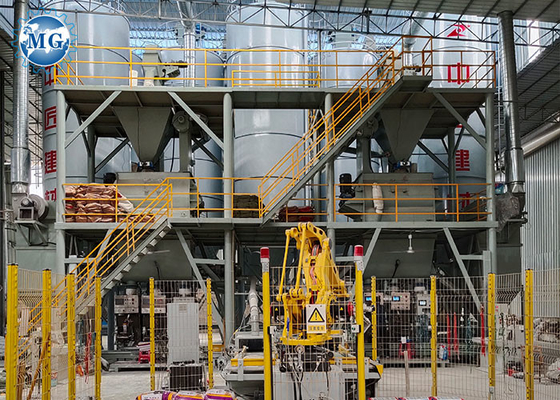 Dinero bajo de la inversión que gana la planta seca del mortero de la t/h 10-20 para la mezcla del pegamento de la teja