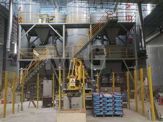 Eficacia alta automática completa seca de la mezcladora de la lechada de la teja del mortero 10-12T/H